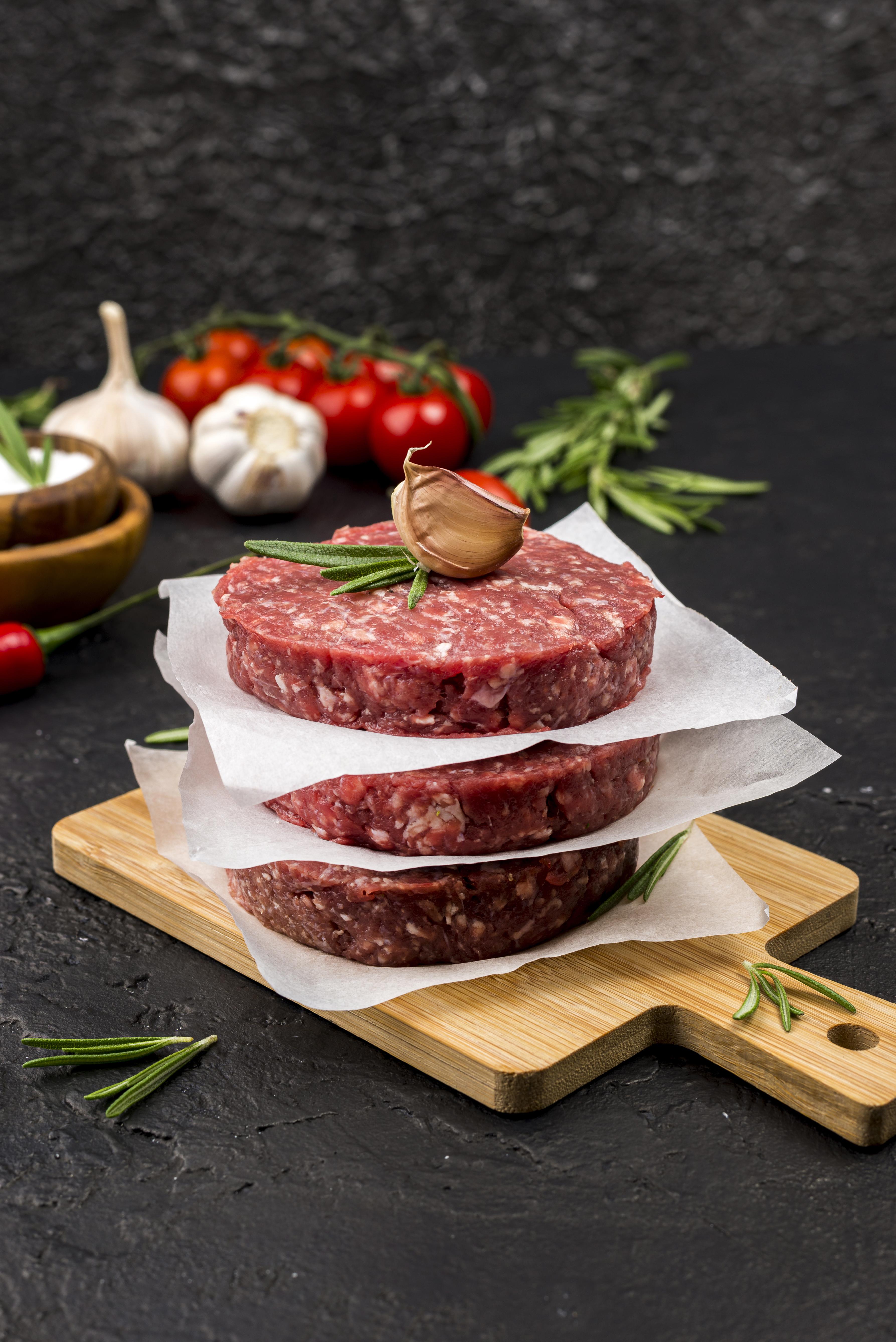 6oz Gourmet Beef Burgers